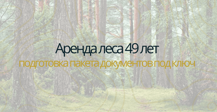 Аренда леса на 49 лет в Севастополе
